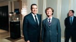 Александр Любимов с лауреат Премии Юрий Корюкин